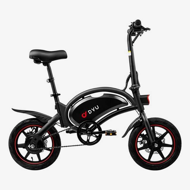 Nitrox Elscooter/Elcykel DYU D3F 10Ah - Svart