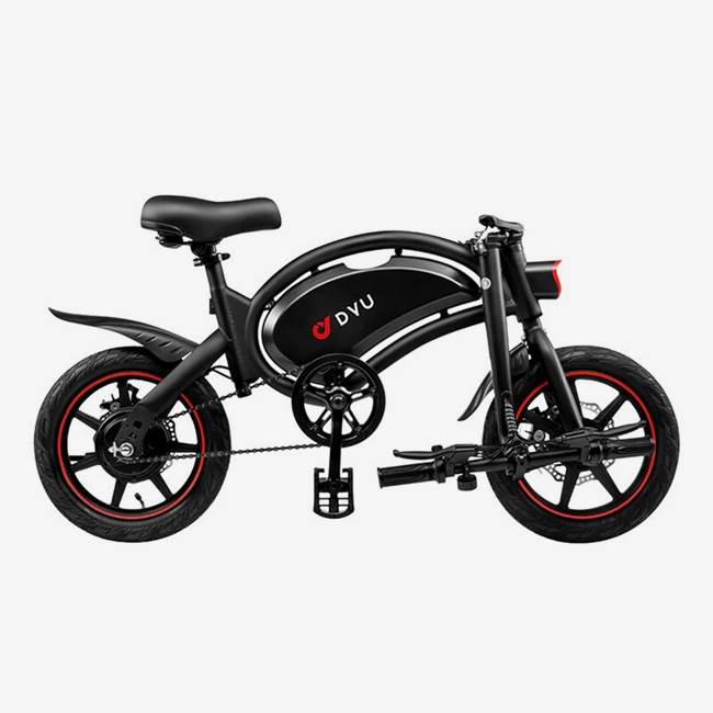 Nitrox Elscooter/Elcykel DYU D3F 10Ah - Svart