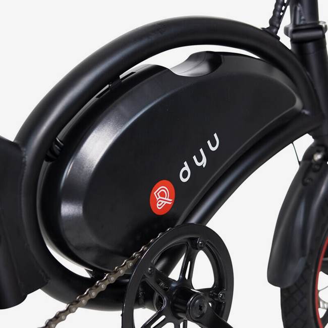 Nitrox Elscooter/Elcykel DYU D3F 10Ah - Svart