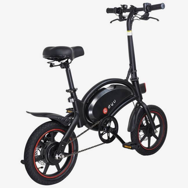 Nitrox Elscooter/Elcykel DYU D3F 10Ah - Svart