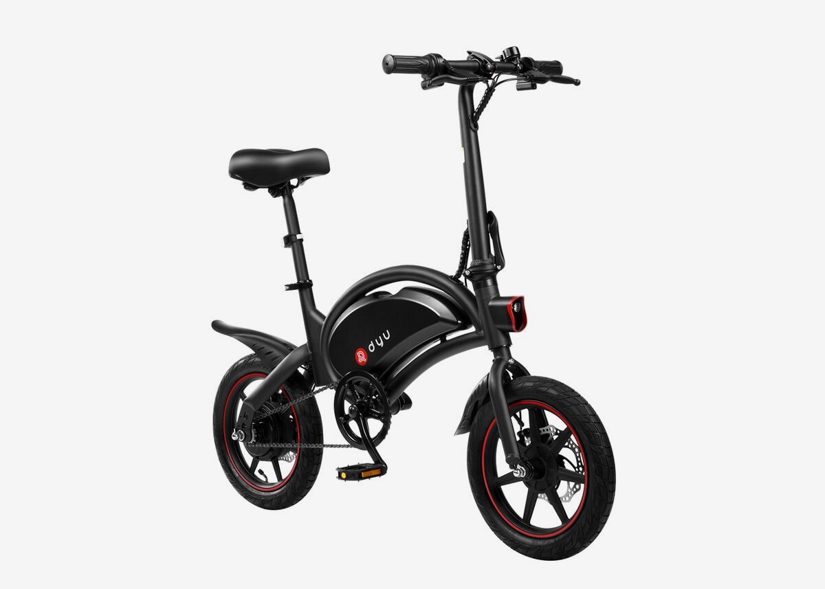 Nitrox Elscooter/Elcykel DYU D3F 10Ah - Svart