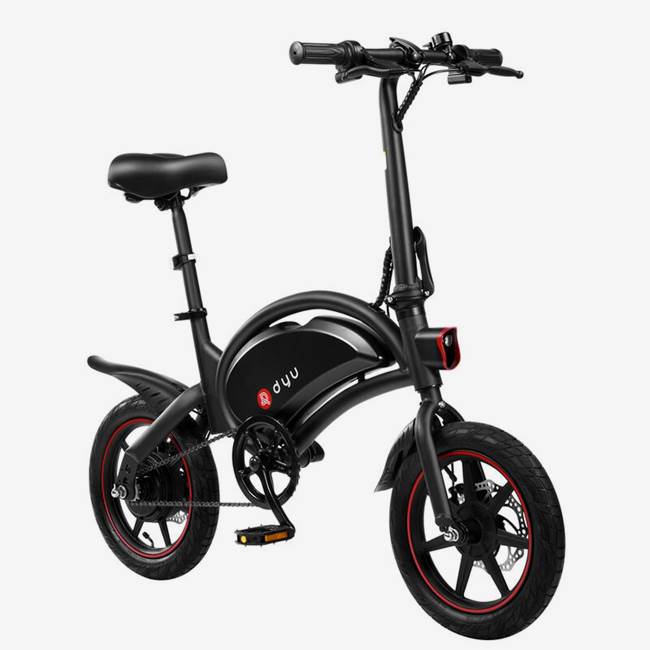 Nitrox Elscooter/Elcykel DYU D3F 10Ah - Svart