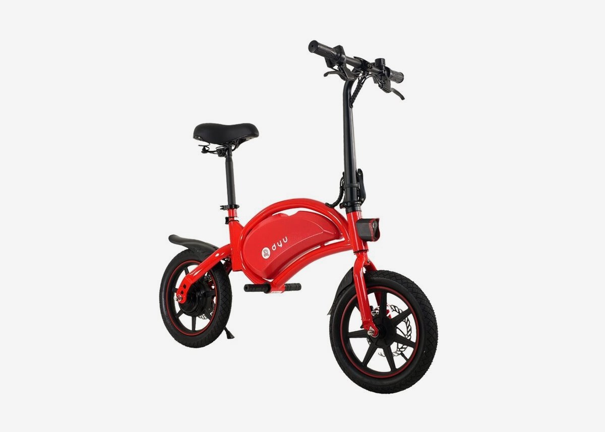 Nitrox Elscooter DYU D3F 250W 10Ah - Röd