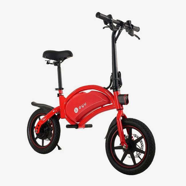 Nitrox Elscooter DYU D3F 250W 10Ah - Röd