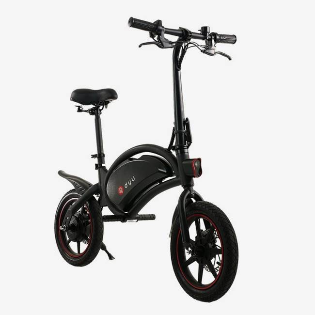 Nitrox Elscooter DYU D3F 250W 10Ah - Svart