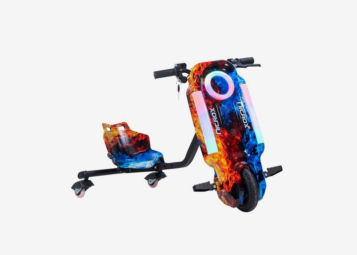 Nitrox Elscooter Drift Trike Limited 200W - Fire and Ice