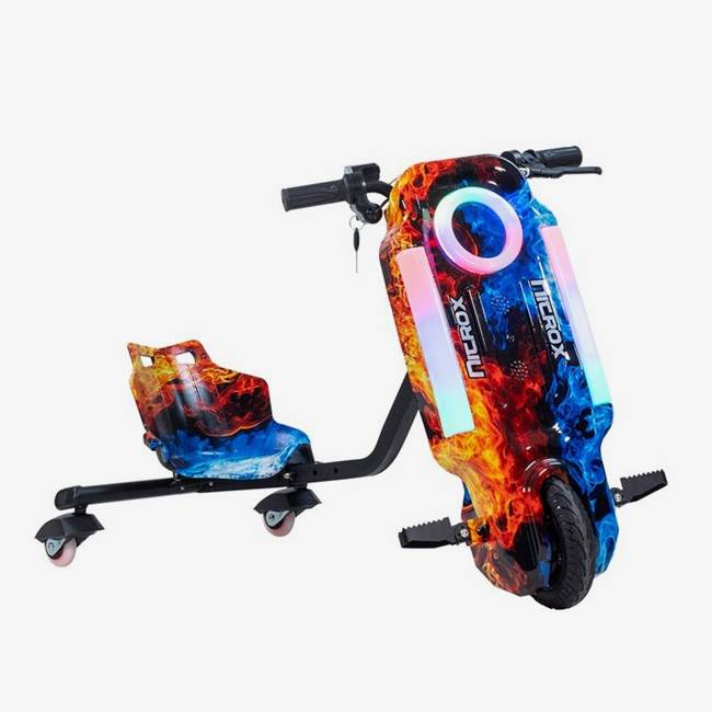 Nitrox Elscooter Drift Trike Limited 200W - Fire and Ice