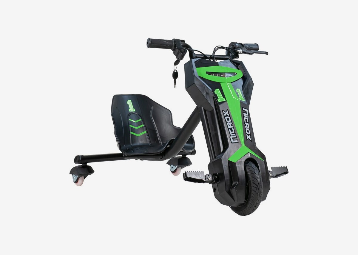Nitrox Elscooter Drift Trike 200W Litium - Grön