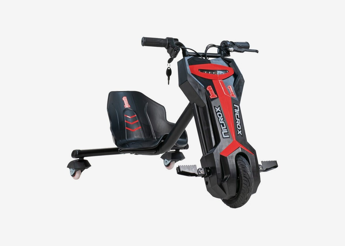 Nitrox Elscooter Drift Trike 200W Litium - Röd