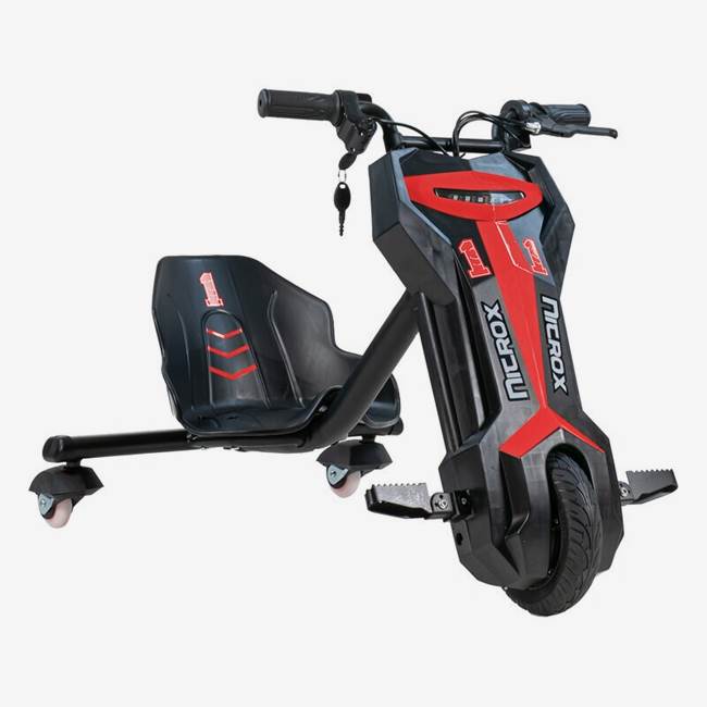 Nitrox Elscooter Drift Trike 200W Litium - Röd