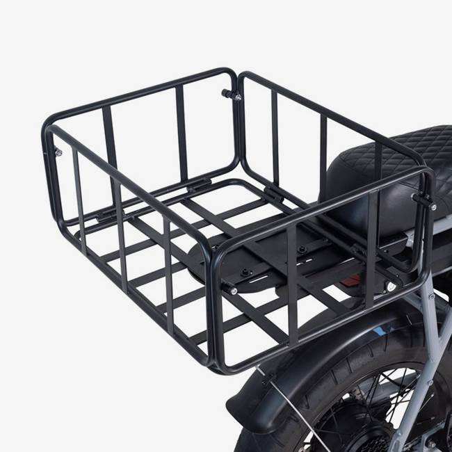 Nitrox Explore - Foldable basket with rear rack