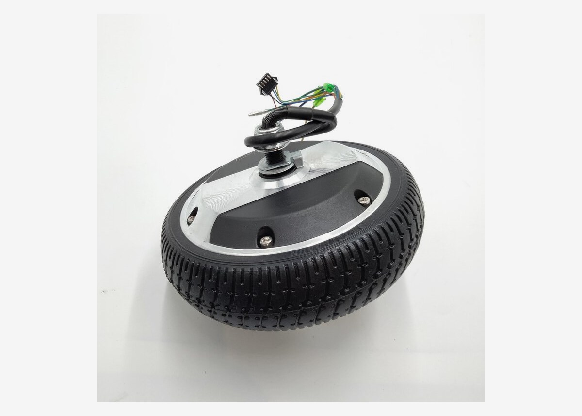Elmotor 250W i bakhjul på Alu-6 V2