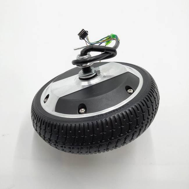 Elmotor 250W i bakhjul på Alu-6 V2