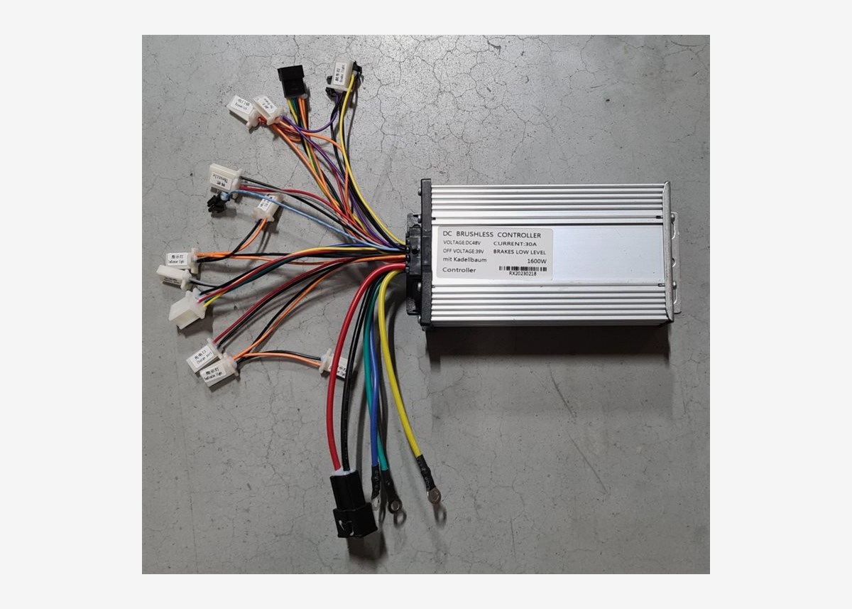 Elektronikbox 1600W 48V Nitrox Elscooter - Borstlös - Typ B