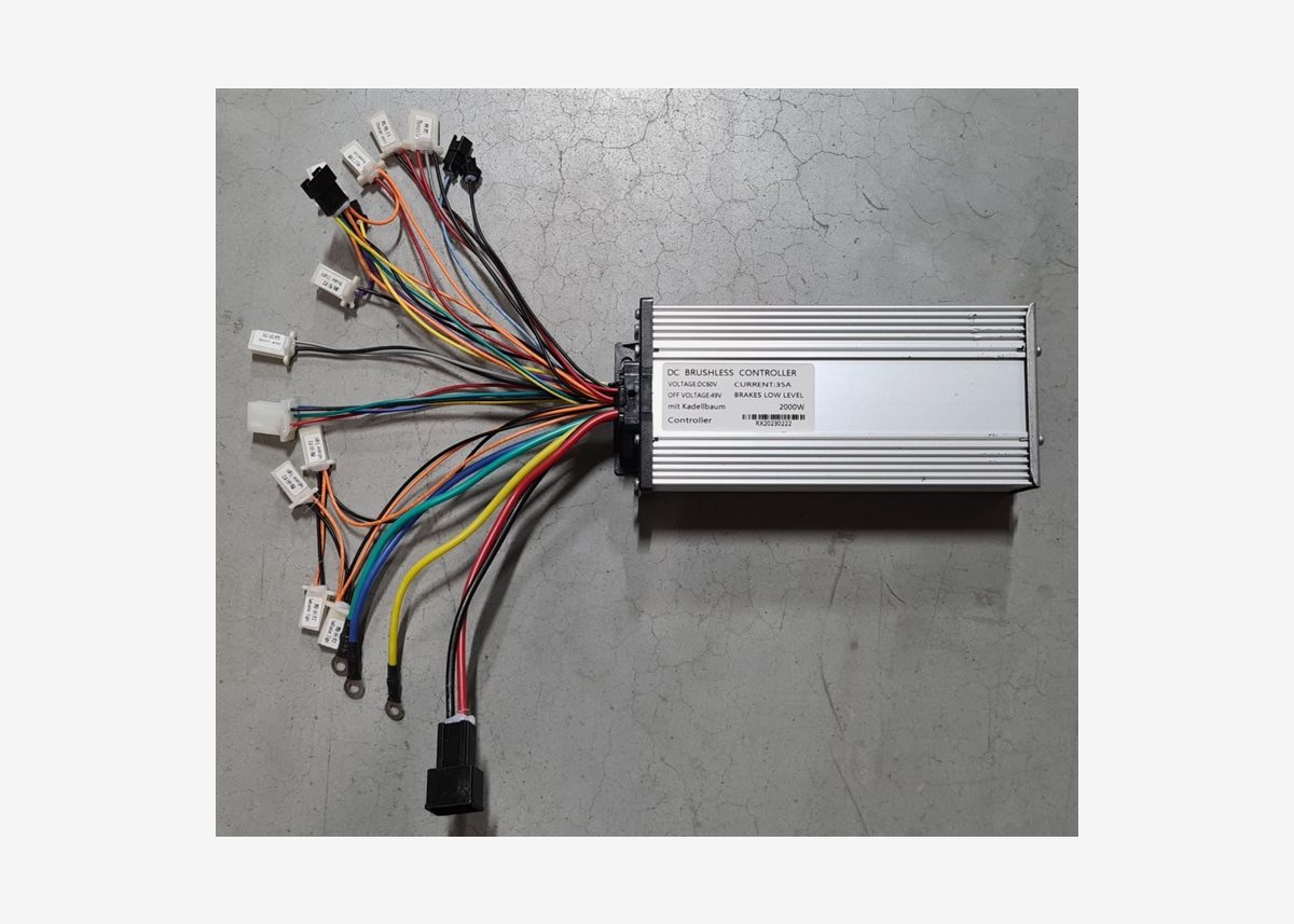 Elektronikbox 2000W 60V Nitrox Elscooter - Borstlös Typ B