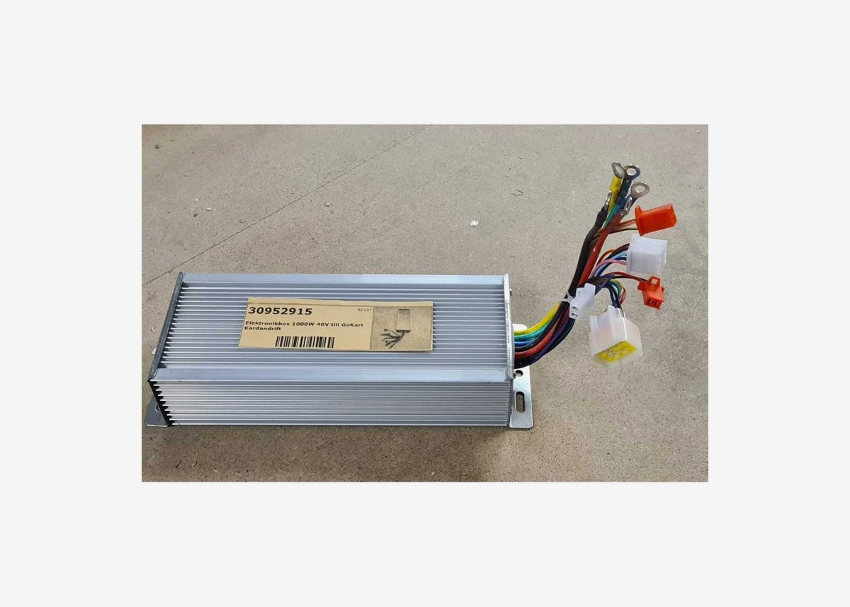 Elektronikboks 1200W 48V til Gokart Kardantræk