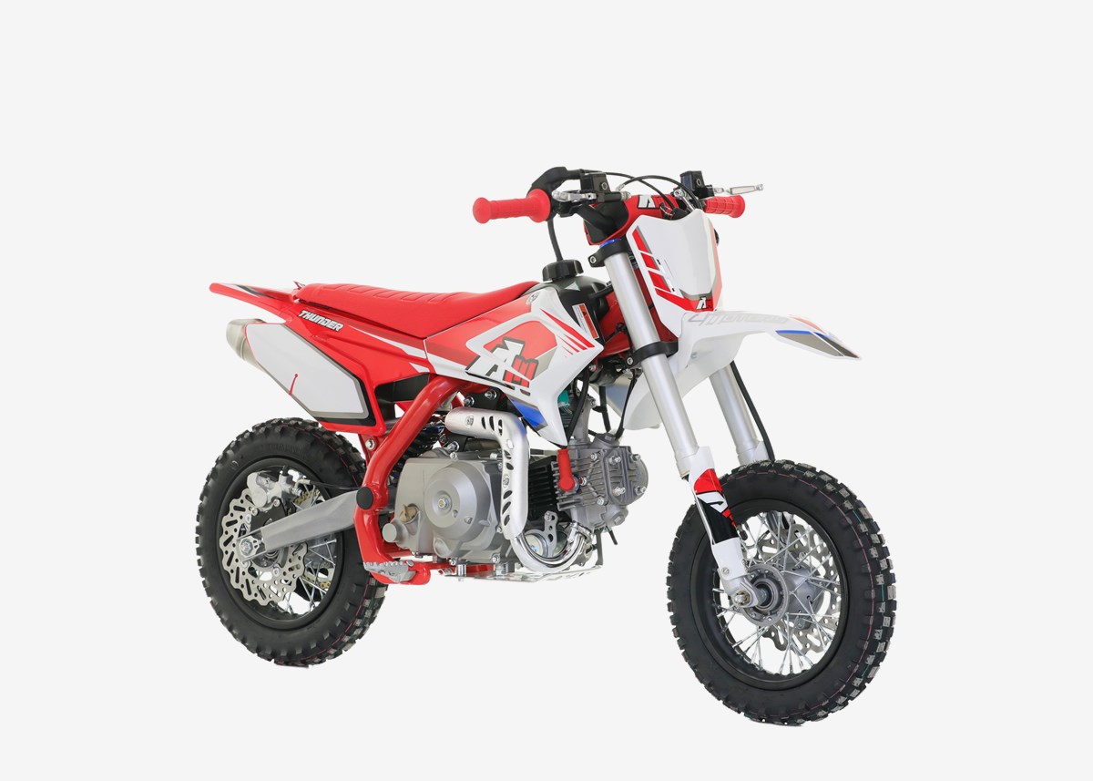 Apollo Cross Apollo Thunder 70cc 10/10 Röd/vit