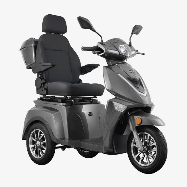 Skand Promenadscooter Skand Leijona 1300 Plus Litium - Grå