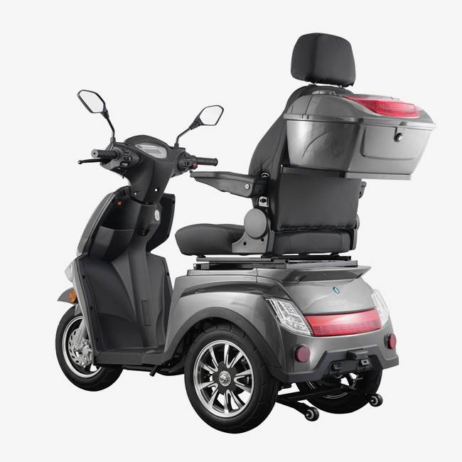 Skand Promenadscooter Skand Leijona 1300 Plus Litium - Grå