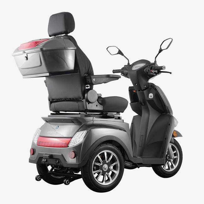 Skand Promenadscooter Skand Leijona 1300 Plus Litium - Grå