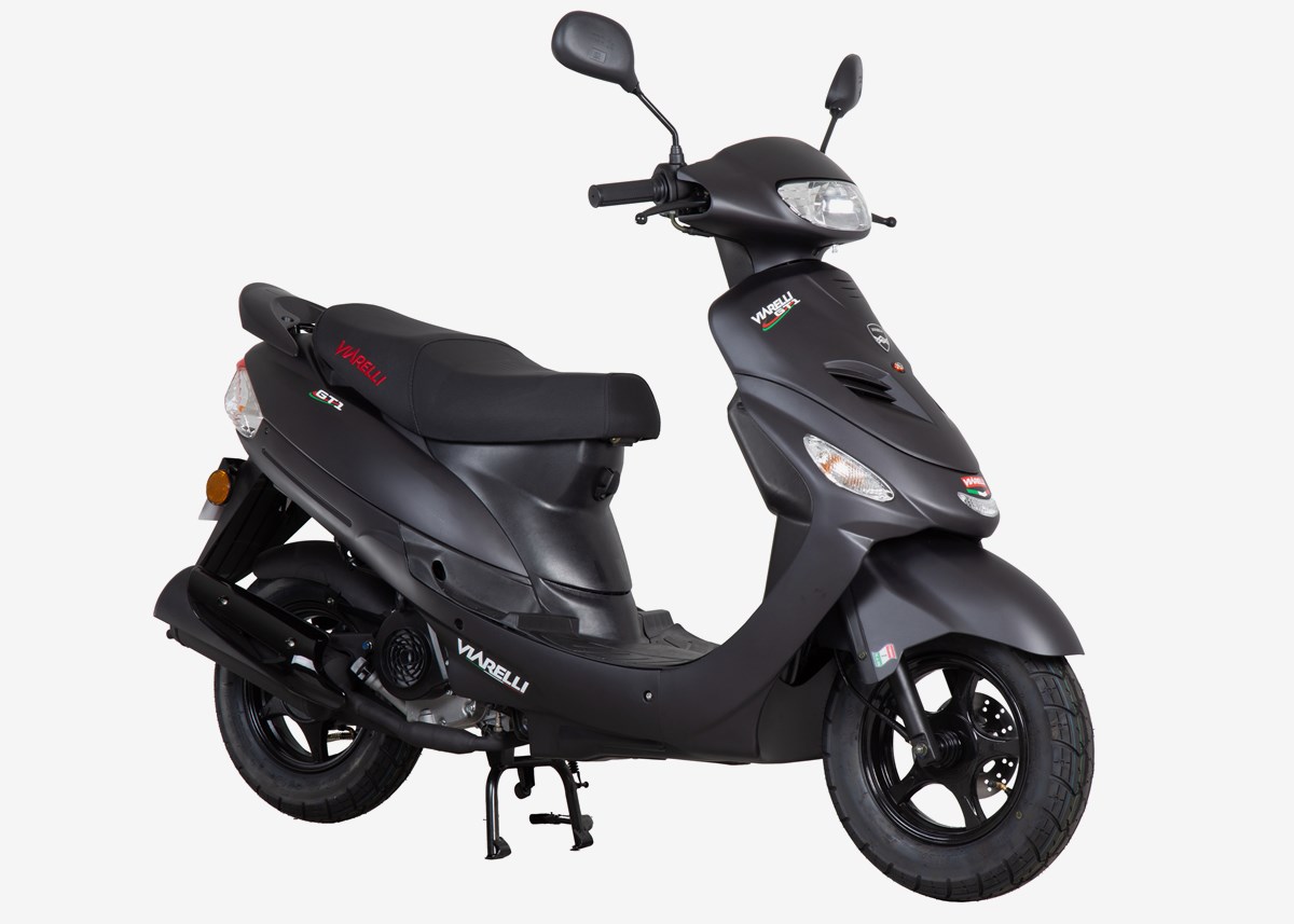 Viarelli Moped Viarelli GT1 mattsvart 25 km/h Klass 2