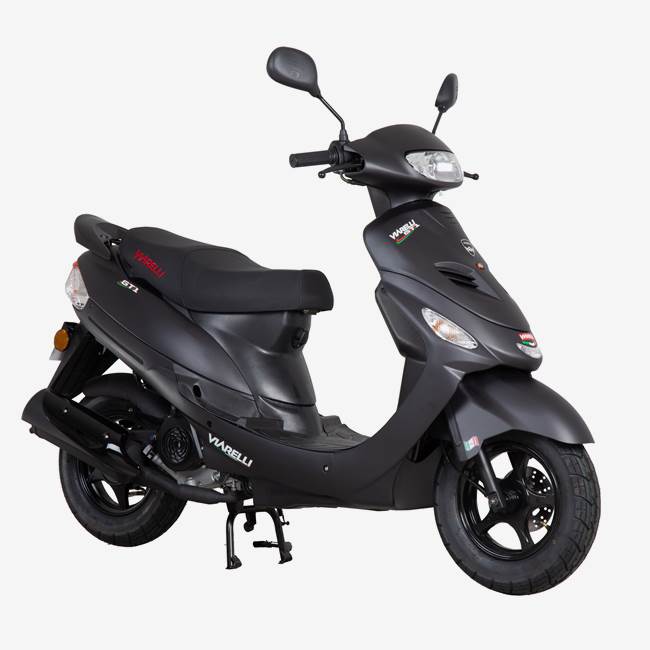 Viarelli Moped Viarelli GT1 mattsvart 25 km/h Klass 2