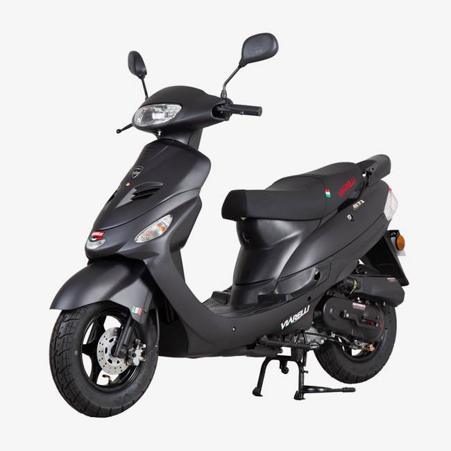 Viarelli Moped Viarelli GT1 mattsvart 25 km/h Klass 2
