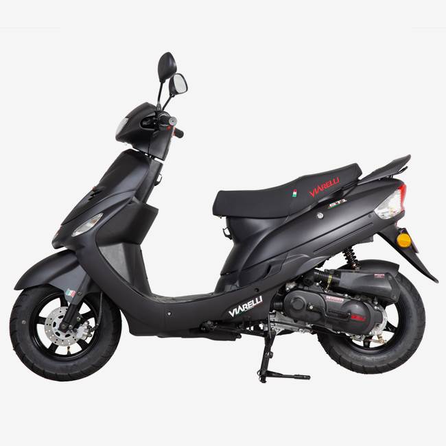 Viarelli Moped Viarelli GT1 mattsvart 25 km/h Klass 2