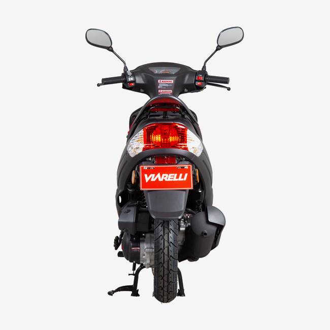 Viarelli Moped Viarelli GT1 mattsvart 25 km/h Klass 2
