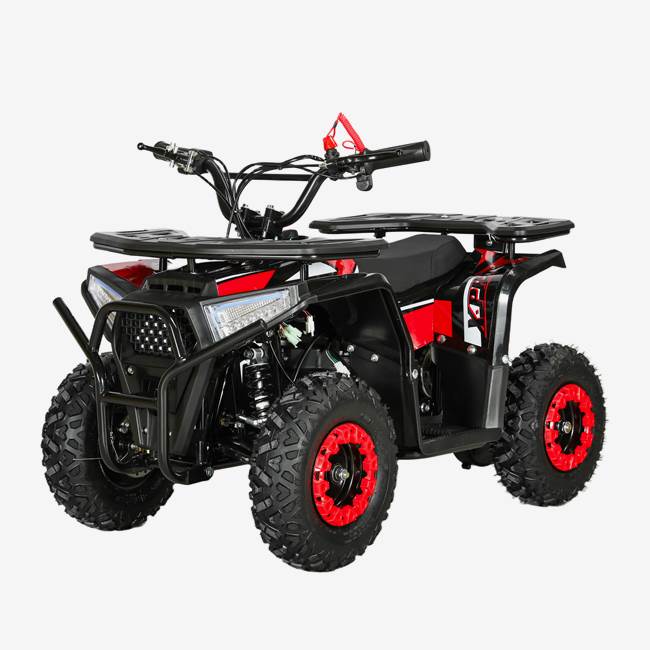 X-Pro eWorker Electric ATV 1000W - Musta/punainen