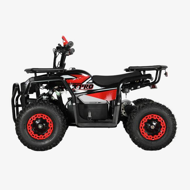 X-Pro eWorker Electric ATV 1000W - Svart/Röd