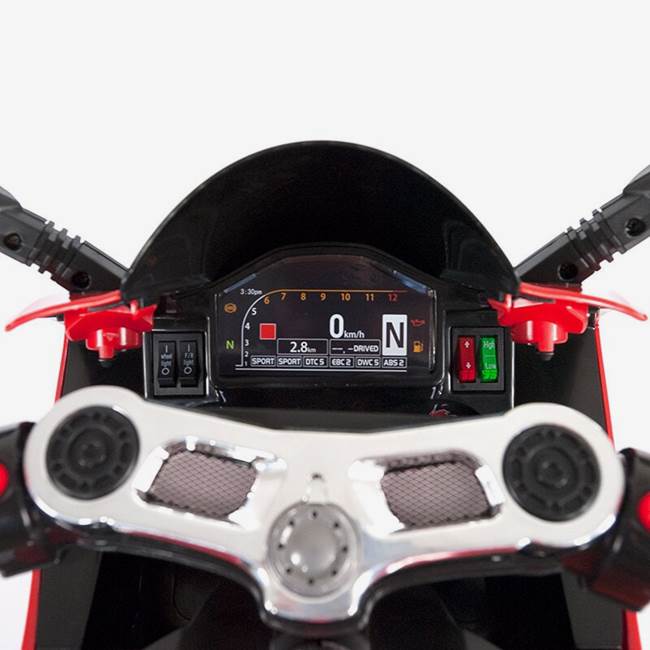 Nitrox Lapsen sähkömoottoripyörä Sport R600 12V - Punainen