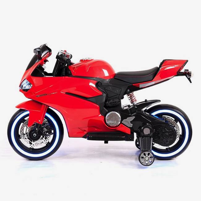 Nitrox Lapsen sähkömoottoripyörä Sport R600 12V - Punainen