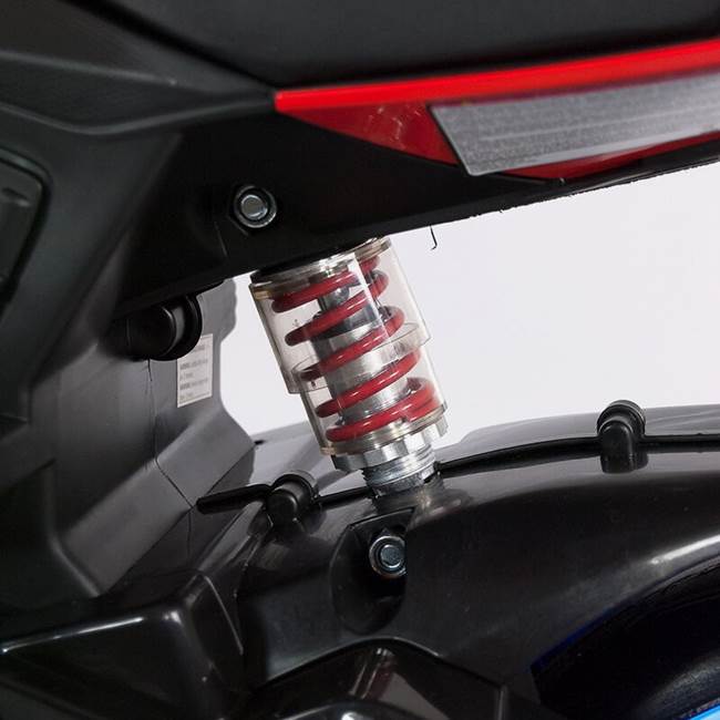 Nitrox Lapsen sähkömoottoripyörä Sport R600 12V - Punainen