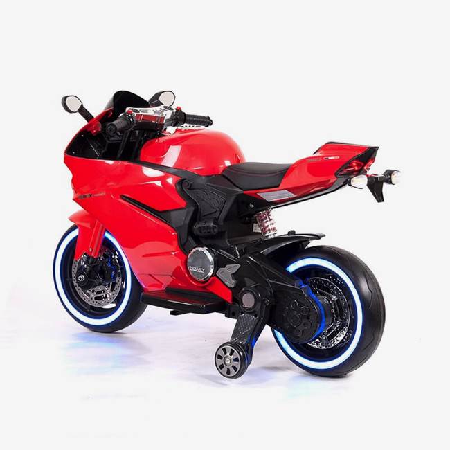 Nitrox Lapsen sähkömoottoripyörä Sport R600 12V - Punainen