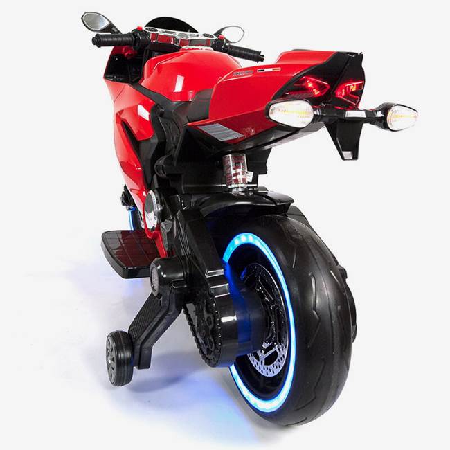 Nitrox Lapsen sähkömoottoripyörä Sport R600 12V - Punainen