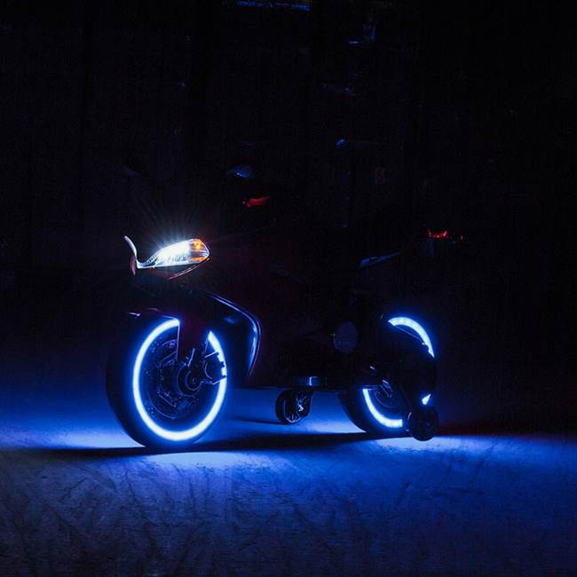 Nitrox Lapsen sähkömoottoripyörä Sport R600 - Sininen