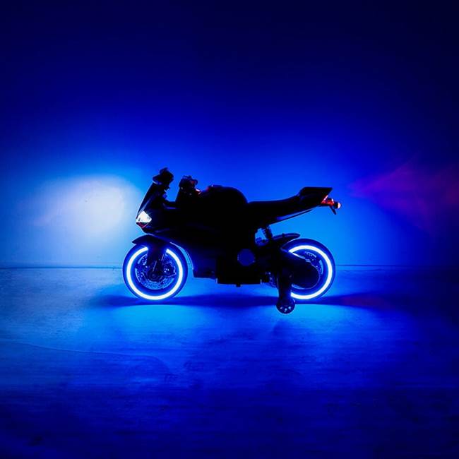 Nitrox Lapsen sähkömoottoripyörä Sport R600 - Sininen