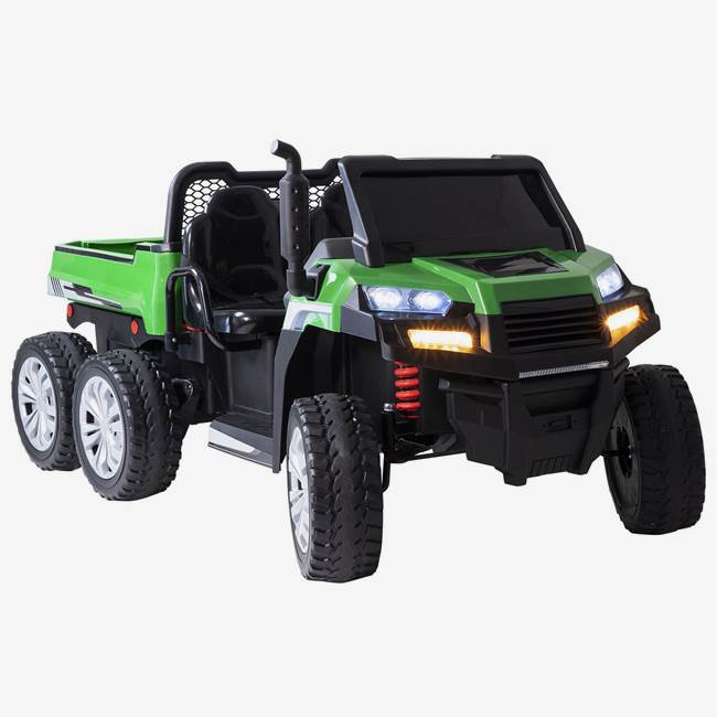 Nitrox Elbil Truckster 4WD tvåsits 12V - Grön