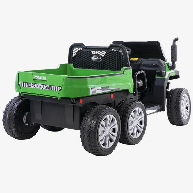 Nitrox Elbil Truckster 4WD tvåsits 12V - Grön