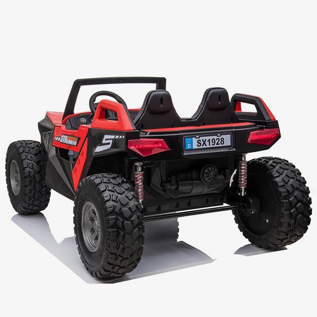 Nitrox Sähköauto UTV Quad 4x4 Kaksipaikkainen 12V - Punainen