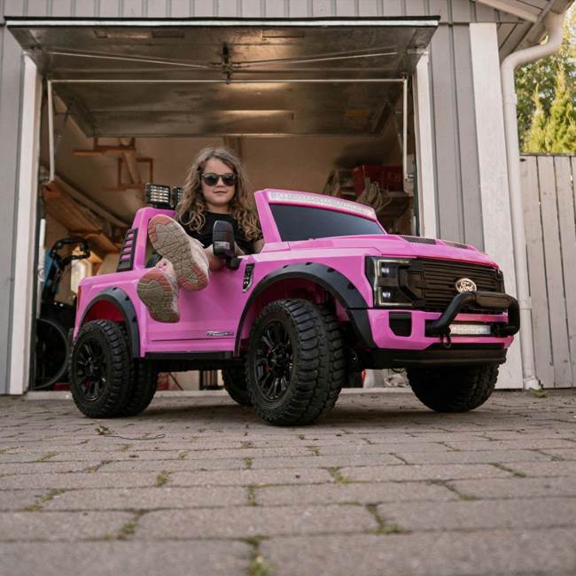 Nitrox Elbil Barn Ford Ranger Super Duty 4x4 - Röd