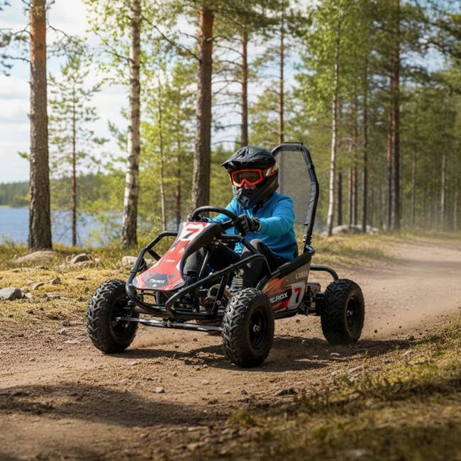 Nitrox Elektrisk CrossKart Nitrox 1000W - Svart