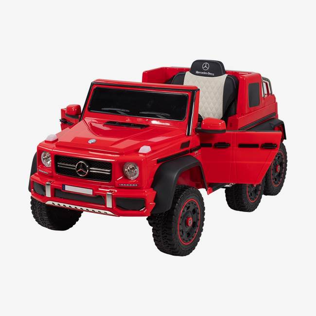 Nitrox Elbil Barn Mercedes-Benz G63 6x6 - Röd
