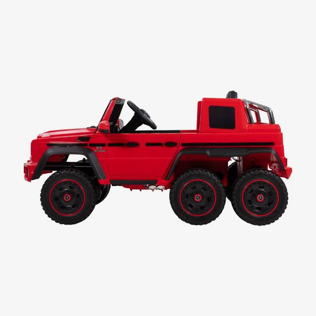 Nitrox Elbil Barn Mercedes-Benz G63 6x6 - Röd
