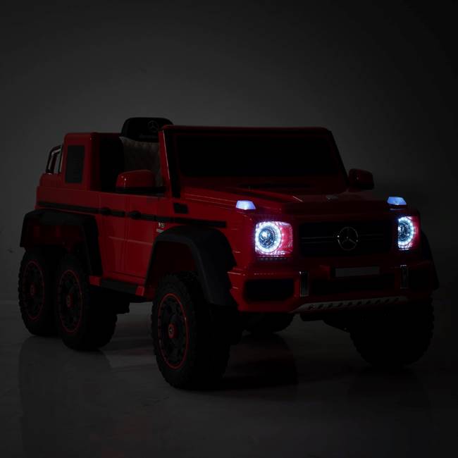 Nitrox Elbil Barn Mercedes-Benz G63 6x6 - Vit