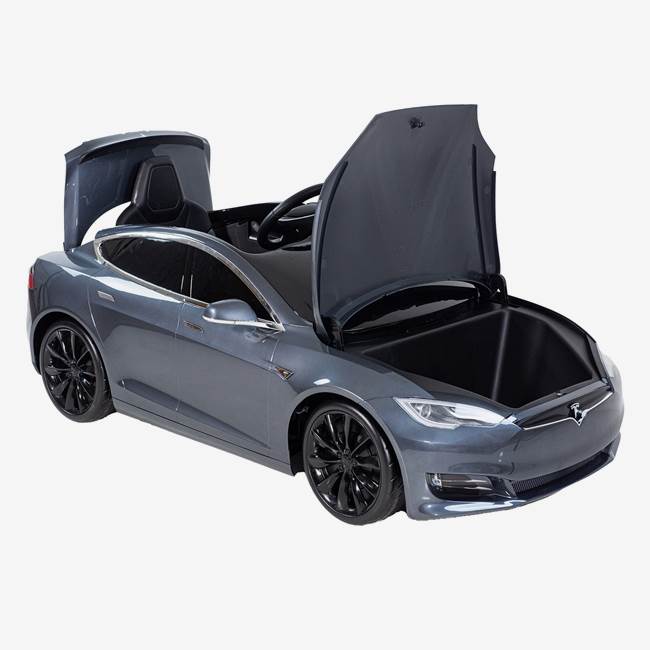 Nitrox Elbil Barn Tesla Model S - Silver