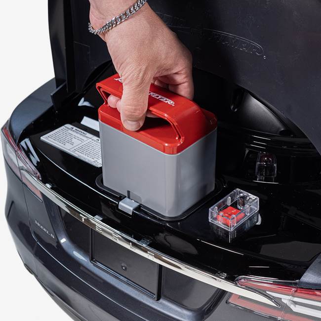 Nitrox Elbil Tesla Model S - Silver