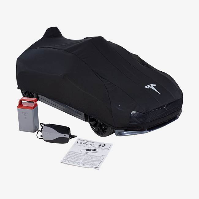 Nitrox Elbil Børn Tesla Model S - Silver