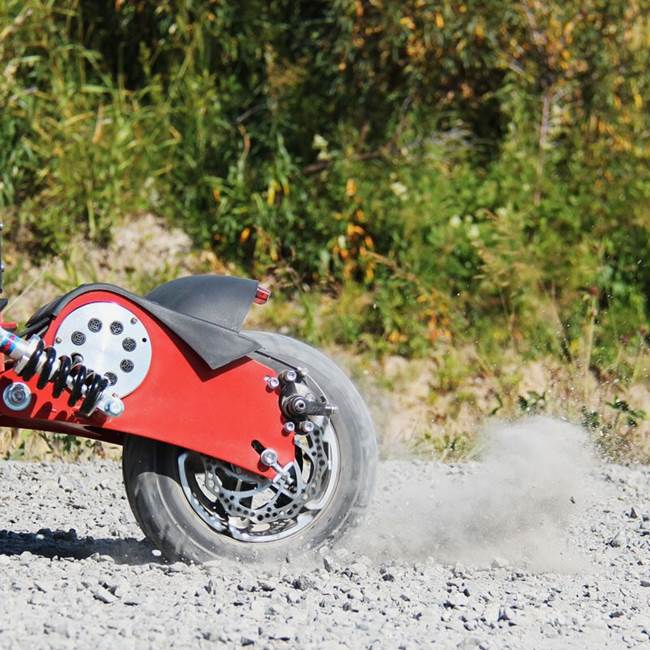 Nitrox Elscooter Nitrox OR1000 Dirt - Svart
